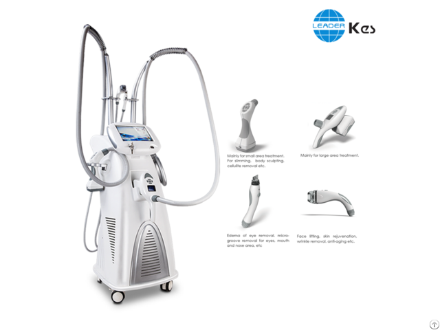 Beauty Salon Multi Function Workstation Vertical Vaccum Rf Machine