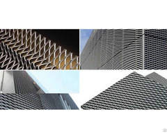 Decorative Expanded Metal Mesh For Architectural Cladding