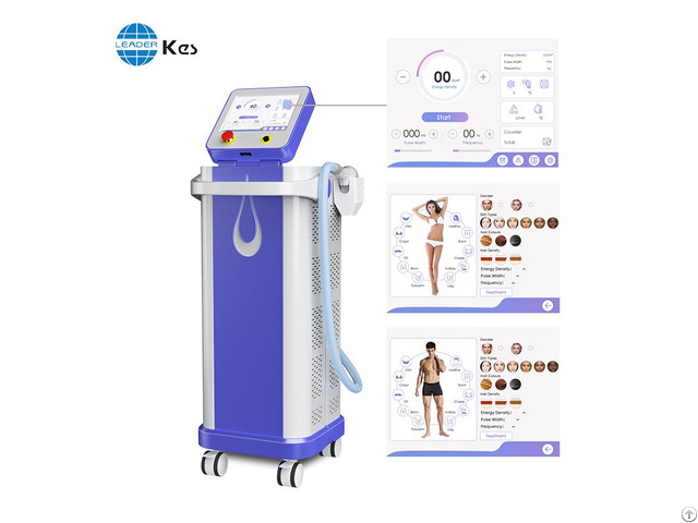 Medical Ce Alma Soprano Diode Laser 755 808 1064 Hair Removal