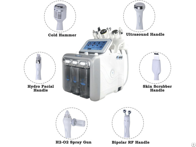 Hydrogen Oxygen 6 In 1 Machine For Skin Rejuvenation