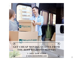 Get Cheap Moving Quotes From The Best Belmont Movers