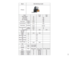 Fd20 Fd25 Diesel Forklift