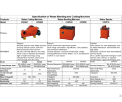 Rebar Bending And Cutting Machine