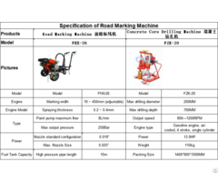 Road Marking Machine For Construction