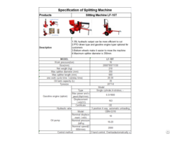 Splitting Machine