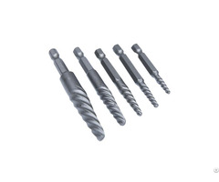 5pc Screw Extractor Set Quick Release