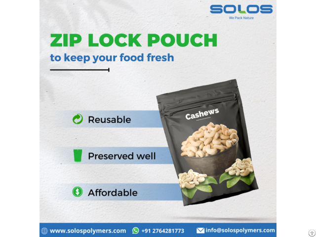 Stand Up Pouch Manufacturer Solos Polymers