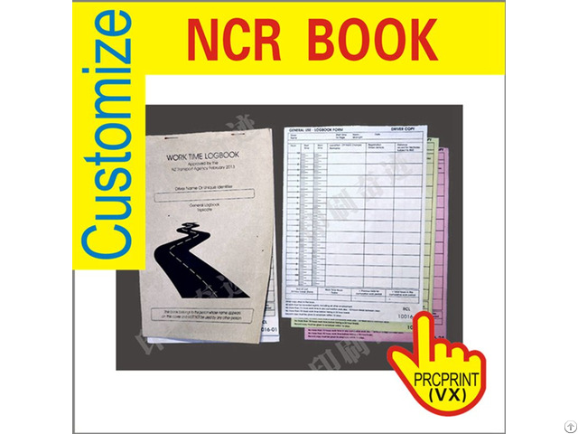 Triplicate Ncr Copier Cash Invoice Books Carbonless Duplicate Custom Printing Receipt Book