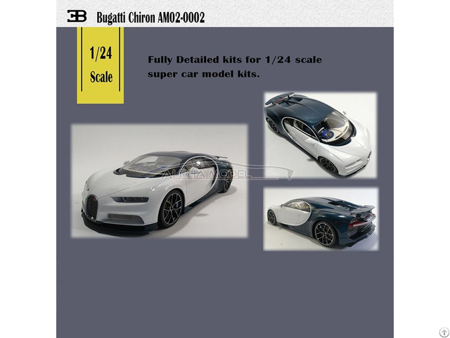 Bugatti Chiron Full Resin Model Kit  Am02 0002