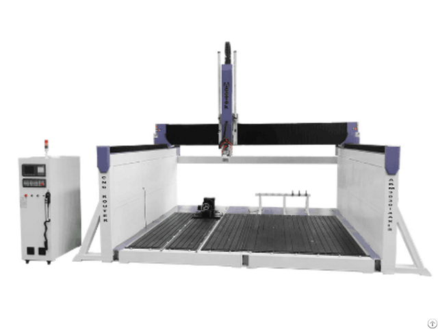 Large Size 4 Axis Cnc Router Machine With Atc Akm3030 4axis