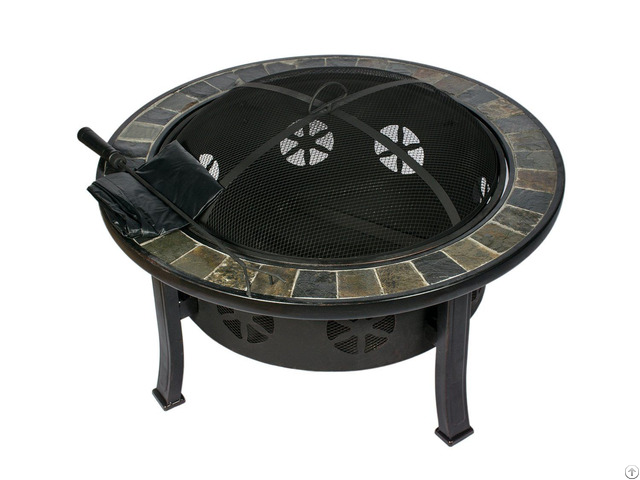 Round Deep Bowl Wood Burning Sj Ft056