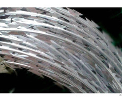 Galvanized Razor Barbed Wire