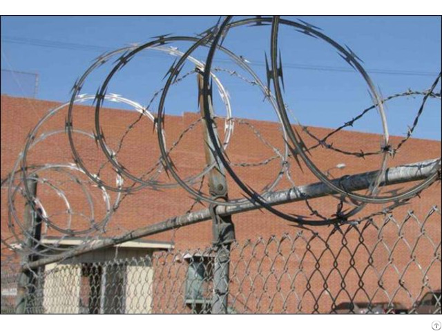 Razor Wire Chain Link Fence