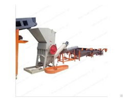 Pet Bottles Crushing Washing Line For Plastic Recycling Machine