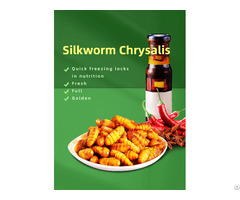 High Protein Rozen Silkworm