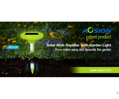 Outdoor Garden Solar Rodent Snake Repellent Gopher Mole Repeller