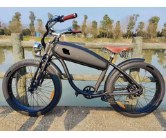 Harley Style Vintage Retro Old School Electric Bike