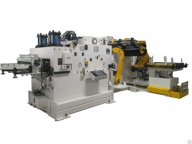 Automatic Precision Nc Roll Feeder Leveler Uncoiler 3 In 1