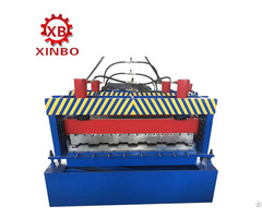Glazed Tile Making Ridge Metal Siding Corrugated Sheet Roof Roll Forming Machine