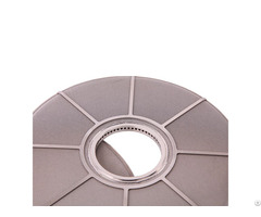 O D 12inch Metal Fiber Leaf Disc Filter For High Viscosity Melt Filtration