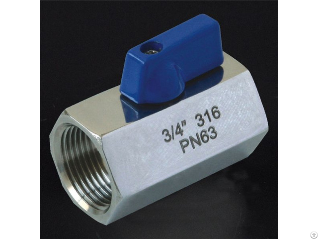 R400 1000psi Mini Ball Valve Ff