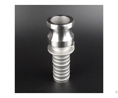 Stainless Steel Cam And Grooves Type E Hose Adapter