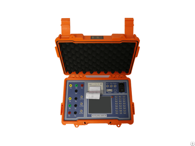 Portable Three Phase Kwh Meter Calibrator With Printer