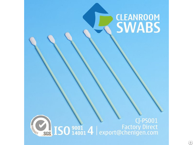 Cj Ps001 Knitted Polyester Cleanroom Esd Swab