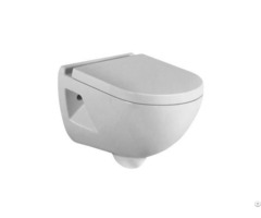 Wall Hung Rimless Sanitary Ware Ceramic Washdown Closet Toilet