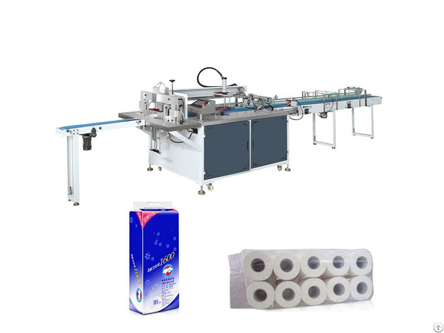 Toilet Paper Roll Bag Wrapping Machine
