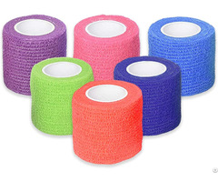 First Aid Self Adherent Cohesive Bandages 2" X 5 Yards