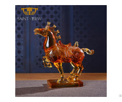 Liuli Factory Directly Selling Tang Dynasty Large Horse Sculpture