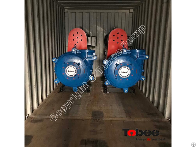 Tobee® 8 6e Ah Tailing Slurry Pumps Are The Most Comprehensive