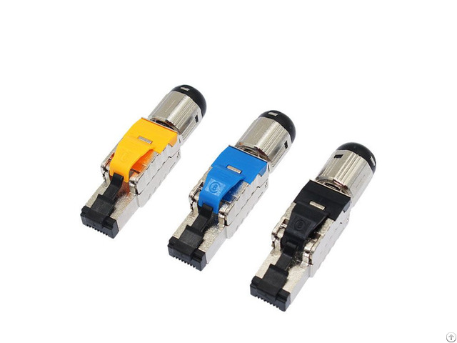 10g Cat8 Toolless Keystone Jack Male Connectors