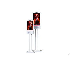 Freestanding Hand Sanitizer Display Rcs 220sdutaz Pcap