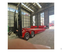 Custom Made The Trailer And Hydraulic Lift Machine