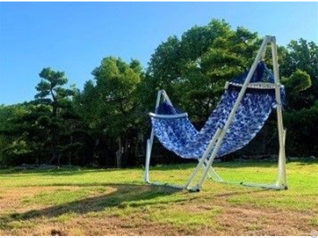 Hammock Lumpy White Frame