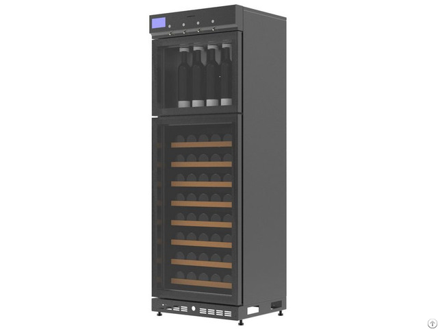 Wine Refrigerator With Argon Divider Research And Development