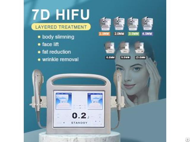 Ultrasonic Weight Loss Slimming Machine New Arrivals 7d Hifu