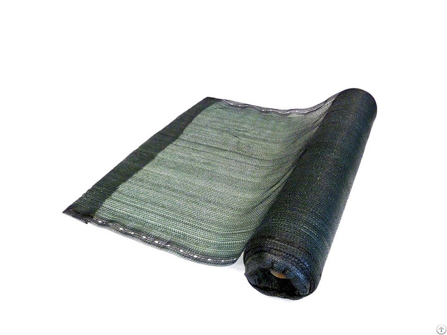 Green 90 Gsm 100% Virgin Hdpe Uv Tape Yarn Agricultural Sun Shade Net