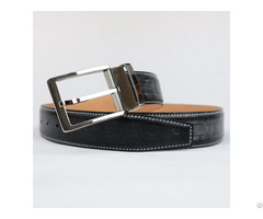 Monisa Stainless Steel Pin Buckle Men Leather Belt