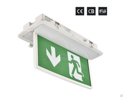 Emergency Led Exit Wall Mounted Recessed