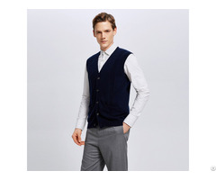 Softness Australia Merino Wool Cardigan Vest For Men