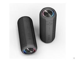 Ozzie 12w Waterproof Portable Wireless Loud Outdoor Bass Colorful Bluetooth Speaker E200ml
