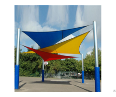 160gsm Uv Protection Dacron Rectangle Sun Sail Shade Canopy For Garden Yard