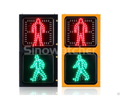 Clear Lens Pedestrian Traffic Light