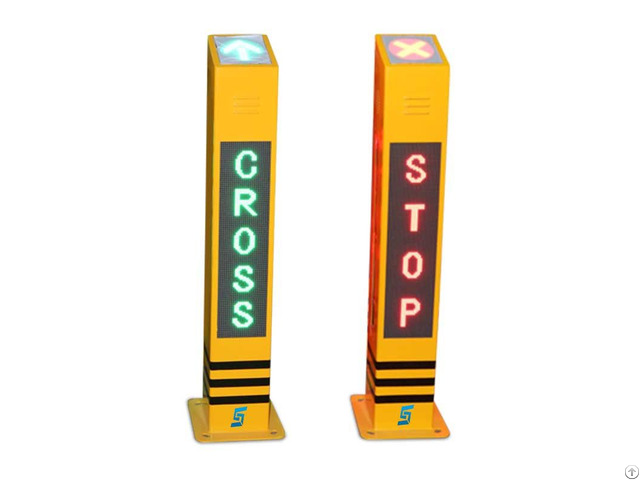 Smart Pedestrian Warning Bollards