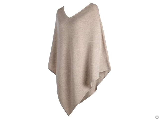 Customized Ladies Cashmere Poncho