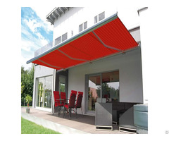 Aluminum Full Cassette Retractable Awnings For Home Sunshade