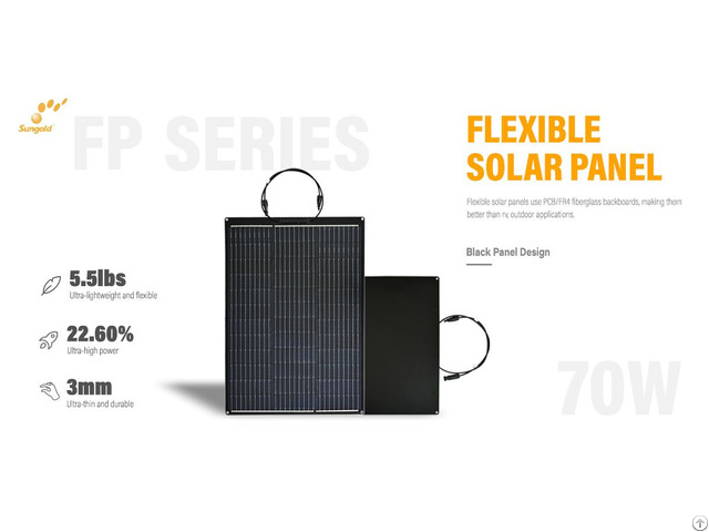 Sungold® Fp 100w Flexible Solar Panels